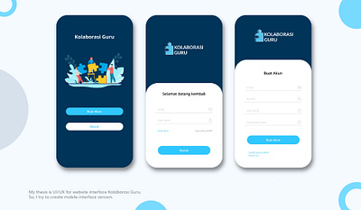 kolabguru Mobile version LogInPage