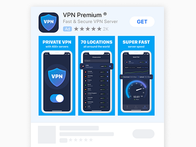 App Store Ads VPN Preview Splash Images Design app store app store splash app template apps appstore figma figma design interface design ios ios app ios app design splash screen ux design vpn vpn app vpn app design