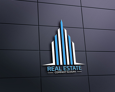 Real Estate Logo, Property, Mortgage, Home, Building Logo Design real estate unique logo