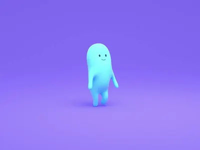 Character Intro 3d animation c4d character cloners design plants