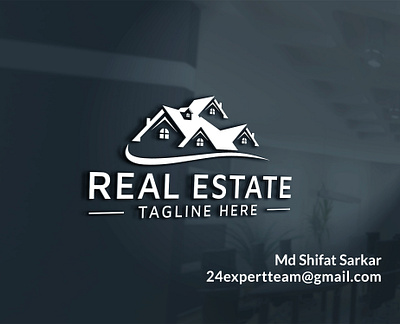 Real Estate Logo, Property, Mortgage, Home, Building Logo Design real estate unique logo