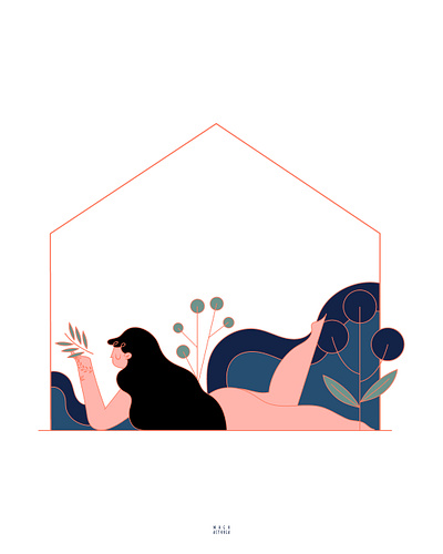 Soledad adobe body free girl girlpower illustration illustrator mexican vector