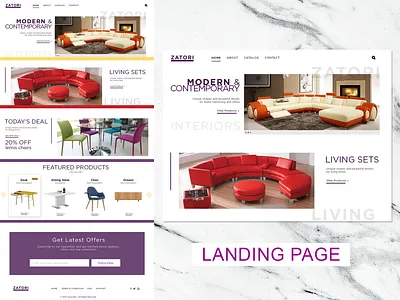 Landing page ui design dailyui dailyui 003 landing page landing page concept landing page design landing page ui landingpage ui challenge