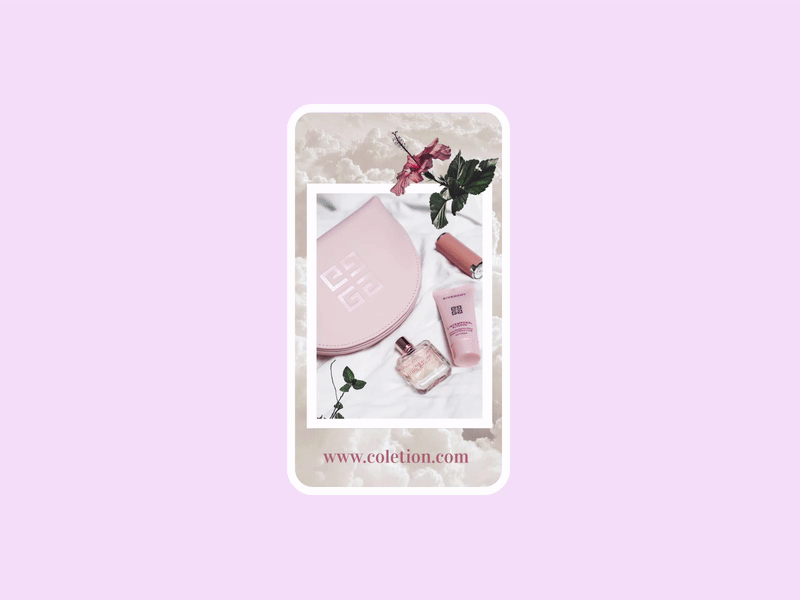 Fashionable Collection Stories after effects asthetic cute fashionable instagram instagram stories motion graphics motion graphics design stories