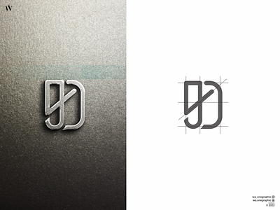 gd logo app branding design icon illustration logo typography ui ux vector