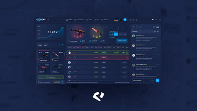 CSGO CRASH ROULETTE crash csgo dribbble gambling games rime rimeart rimeartov typography ui