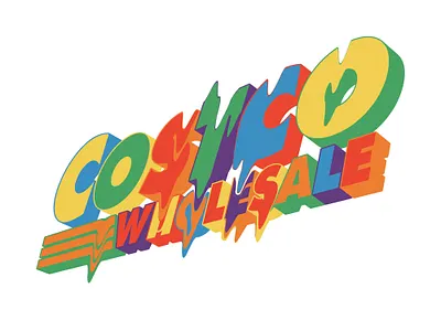 Costco branding design illustration lettering logo type typography vector