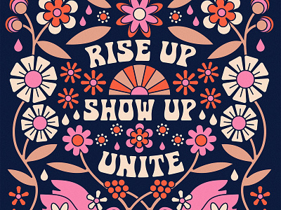 rise up show up america birds debate election flowers rise up rise up show up unite riseupshowupunite show up symmetry unite vote