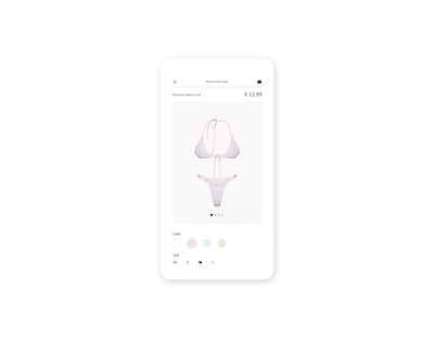 Daily UI #033 - Customize Product