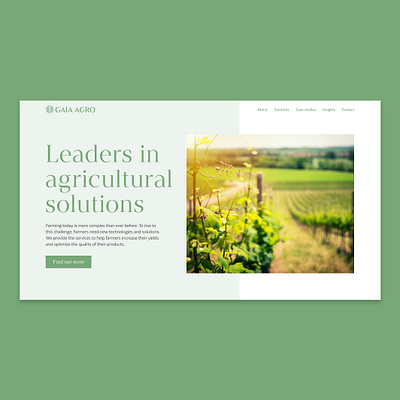 Homepage header from project on previous post app brand identity branding design logo logo design ui ux web website