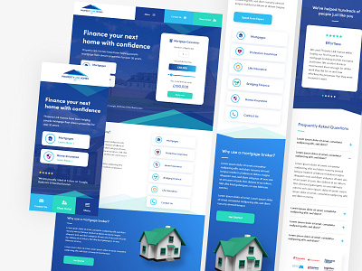 Property Link Homes - Web Design design homepage interface landing page ui web web design website website design