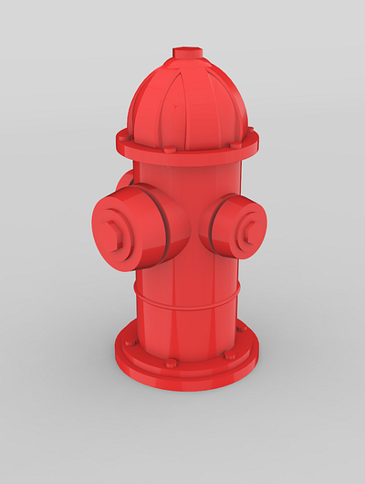 Fire Hydrant 3d 3d model fire hydrant model vectary