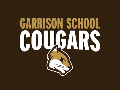 Garrison Cougars / Unused Concepts animal athletics badge branding cougar logo logo design mark mascot school sports
