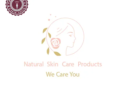 Natural skin Care beauty logo beauty product cosmetic cosmetic logo logodesign parlor logo saloon logo