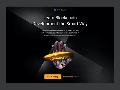 NFTs Course Landing Page course course home page course landing page course web design course website home page landing page nft nft course home page nft course landing page nft landing page nft website nfts nfts course home page nfts course landing page nfts landing page ui ui design webdesign website