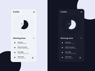 winning zone app design hello dribbble illustration illustrator minimal ui ux web website