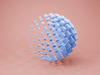 Looping Cubes! 3d animation art b3d blender cube eevee generative geometric geometry illustration loop motion graphics nodes satisfying sphere