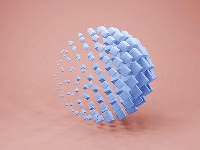 Looping Cubes! 3d animation art b3d blender cube eevee generative geometric geometry illustration loop motion graphics nodes satisfying sphere