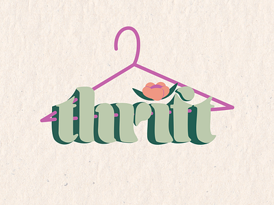 Weekly Warm-Up: Thrift Store Logo 1 by Jessica Brown on Dribbble
