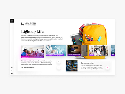 Landingpage product adobe photoshop adobe xd design interaction ui ux web website