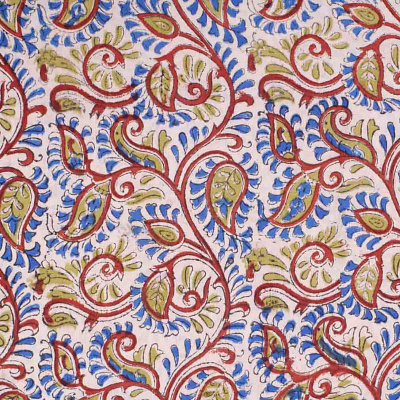 Kalamkari Dress Material Online - SSEthnics