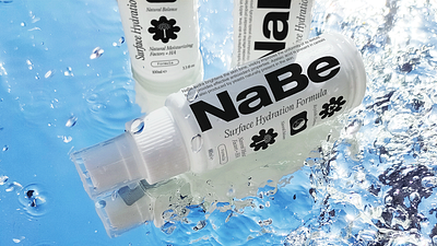NaBe Surface Hydration Formula beauty branding consmetic cream design hydration identity logo nature product woman