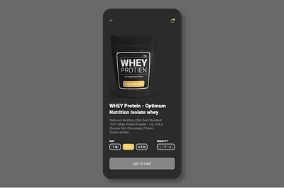 E-commerce app Design 3d modeling adobe dimension adobe photoshop adobexd app design application gym interaction design mobile ui protein powder uidesign uxdesign uxui