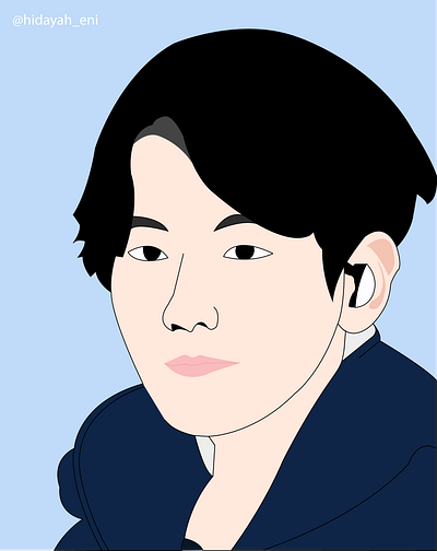 baekhyun vector design fanart flat k pop vector