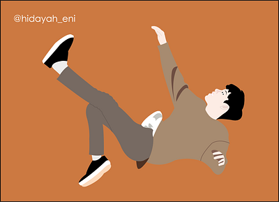 hanbin vector design fanart flat illustration vector