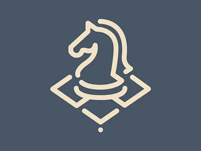 Day 55 - Chess - 100 Icons Daily 100days chess design game icon illustration leeayr logo minimal vector