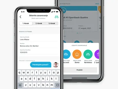 Insurance iOS App app insurance insurance app ios iphone mobile app ui ui design ux ux design