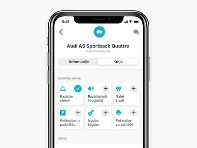 Insurance iOS App app car insurance insurance insurance app ios iphone mobile app ui ui design ux ux design