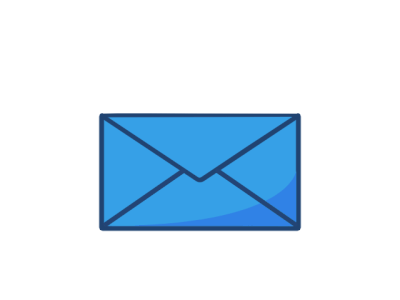 New message notification - Animation after effects animated gif email microinteraction notification ui ux