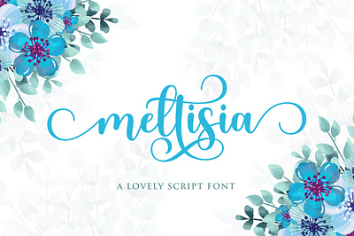 Meltisia Script Font branding calligraphy font lovely font script font typography wedding card wedding font wedding fonts wedding invitation