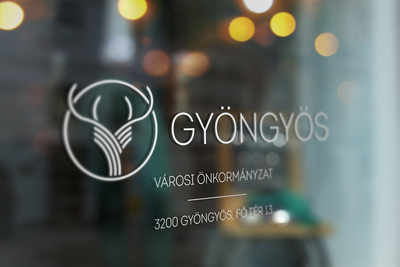 Logo concept / Gyöngyös city city concept deer gyongyos hungary identity logo logodesign