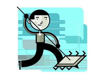 Set of concept icons UI, UX design character characters concept conceptual graphic icon set icons illustration ui ux vector