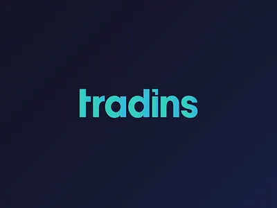 Brand Identity - Tradins brand identity branding design design agency identity design illustration logo design logo presentation logodesign minimalist logo visual design visual identity wordmark