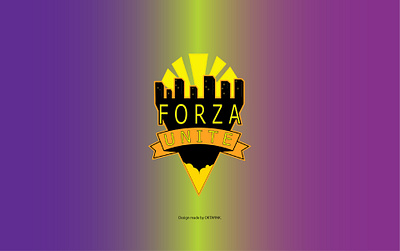 FORZA UNITE art branding design flat graphic design illustration illustrator logo minimal vector