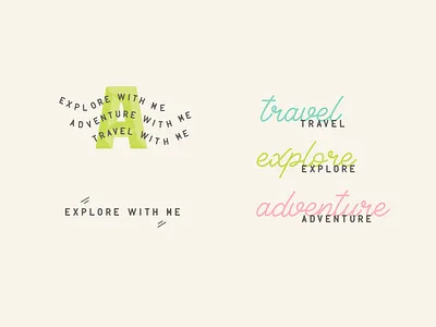 Jet with Amanda brand identity brand identity design branding expert graphic designer logo design travel blogger travel branding