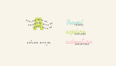 Jet with Amanda brand identity brand identity design branding expert graphic designer logo design travel blogger travel branding