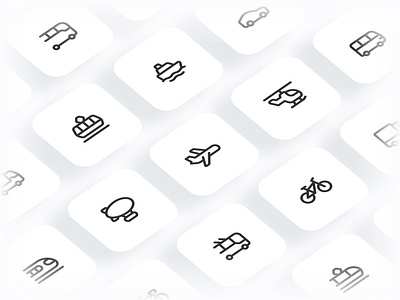 Myicons — Transportation vector line icons pack essential icons flat icons icon design icon pack icons icons design icons pack interface icons line icons myicons ui ui design ui designer ui icons ui kit ui pack ui set web design web designer web ui