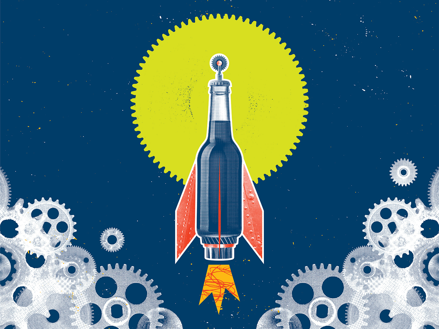 Bottle Rocket by Fallon Venable on Dribbble
