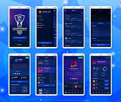 Slips Mobile App blockchain cryptocurrency dapp esports nft