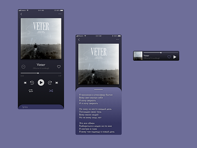 #DailyUI 009 - Music Player app daily 100 challenge daily ui dailyui music player player ui