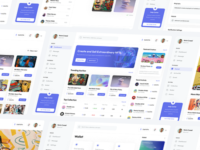 Enefthi - NFT Marketplace Dashboard by Hello Ideologist on Dribbble