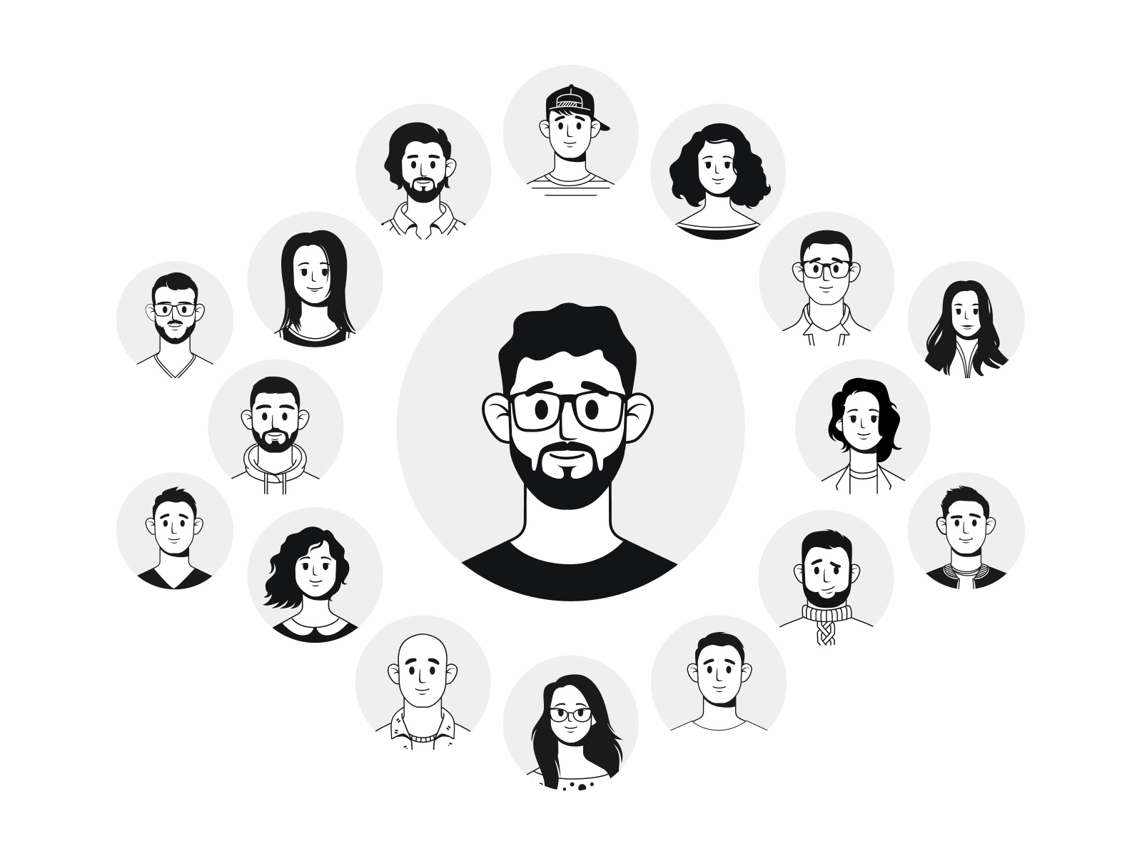 Showreel 2022 — Repin Agency animation app design illustration minimal ui