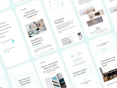 flashoffice mobile design animation branding card design desktop minimal mobile responsive sketch slick smooth ui ux web design website