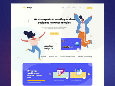 Portfolio Landing page agency branding business creative design designer digital agency home page interface landing page minimal modern personal portfolio portfolio startup ui ux web design website website design