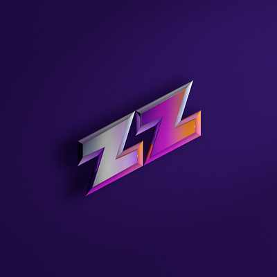 ZZ Render 3d 3d art c4d cinema4d logo neon zz