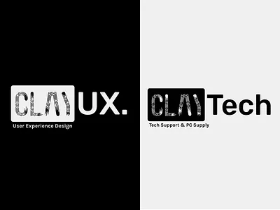 Clay Logos logo logo design tech uxui